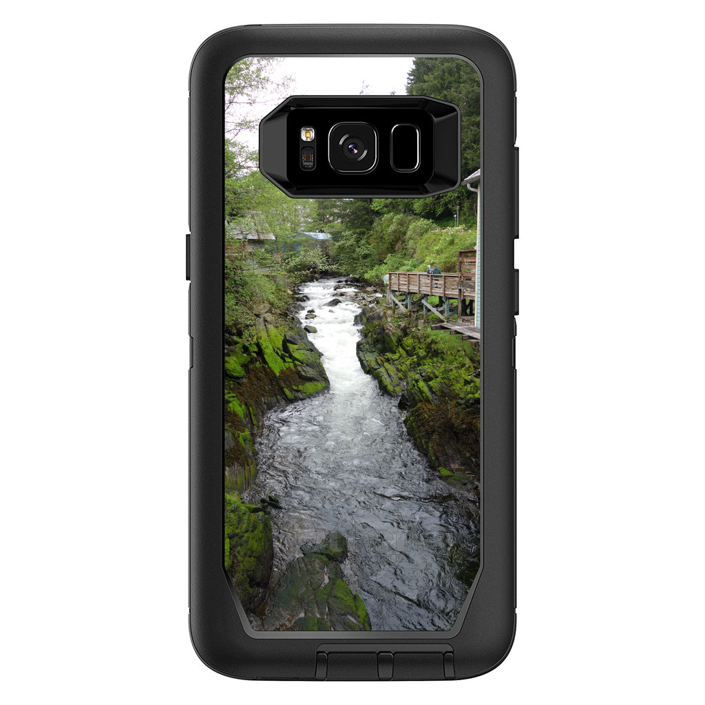 Ketchikan Alaska Stream OtterBox Defender Case for iPhone & Galaxy, view 12