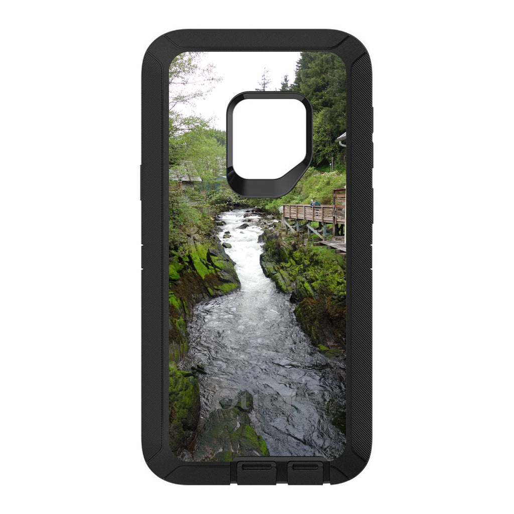 Ketchikan Alaska Stream OtterBox Defender Case for iPhone & Galaxy, view 11