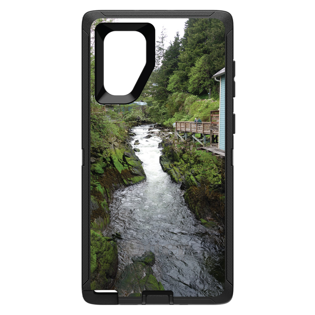 Ketchikan Alaska Stream OtterBox Defender Case for iPhone & Galaxy, view 15