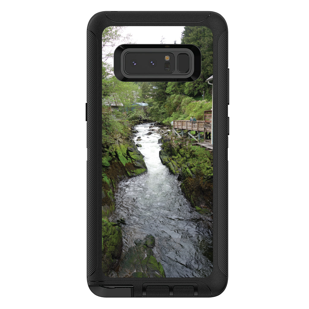 Ketchikan Alaska Stream OtterBox Defender Case for iPhone & Galaxy, view 17