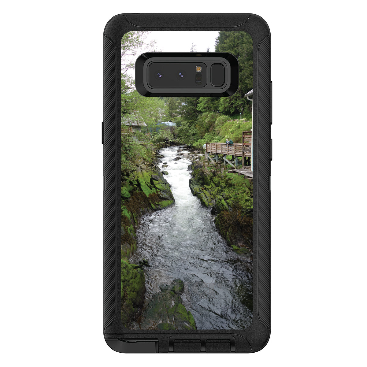 Ketchikan Alaska Stream OtterBox Defender Case for iPhone & Galaxy, view 17