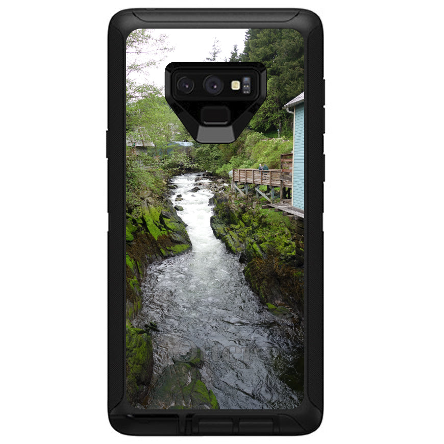 Ketchikan Alaska Stream OtterBox Defender Case for iPhone & Galaxy, view 16