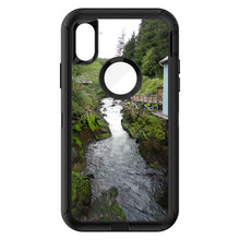 DistinctInk™ OtterBox Defender Series Case for Apple iPhone / Samsung Galaxy / Google Pixel - Ketchikan Alaska Stream