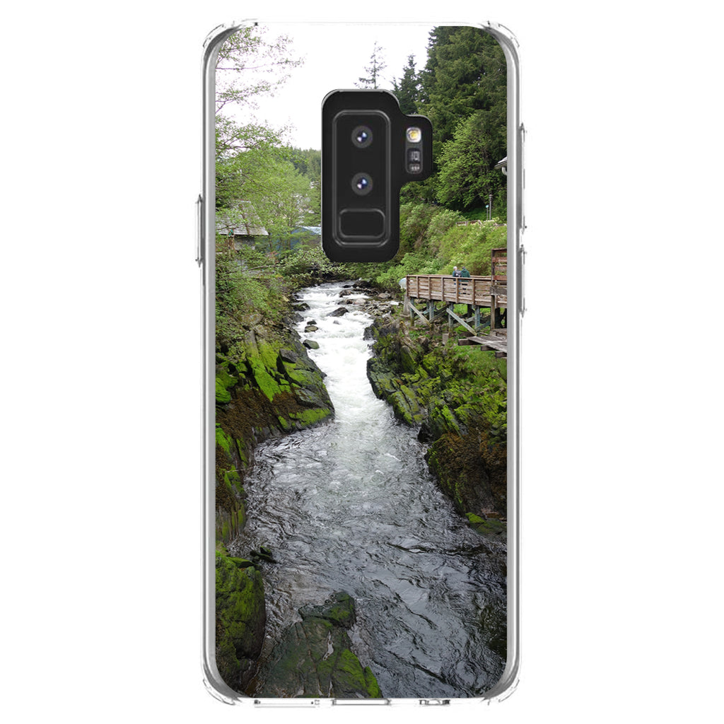 Ketchikan Alaska Stream Clear Shockproof iPhone Case, view 20