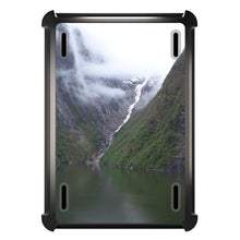 DistinctInk™ OtterBox Defender Series Case for Apple iPad / iPad Pro / iPad Air / iPad Mini - Tracy Arm Fjord Waterfall
