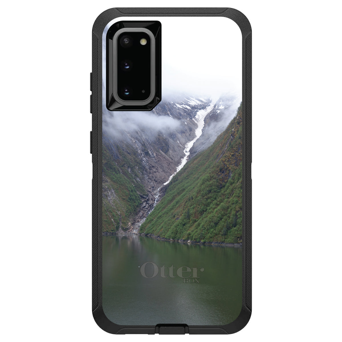 Tracy Arm Fjord Waterfall OtterBox Defender Case for iPhone & Galaxy, view 8