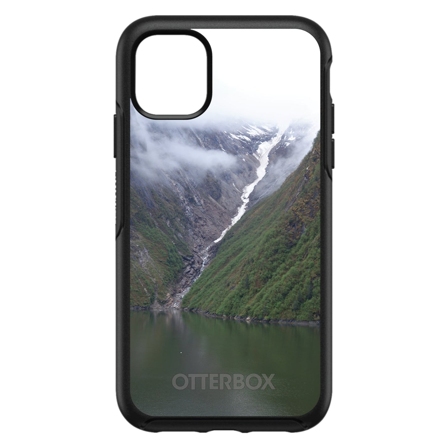 DistinctInk™ OtterBox Symmetry Series Case for Apple iPhone / Samsung Galaxy / Google Pixel - Tracy Arm Fjord Waterfall