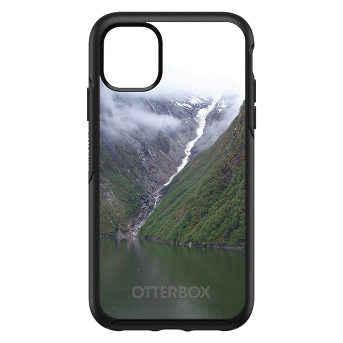 DistinctInk™ OtterBox Symmetry Series Case for Apple iPhone / Samsung Galaxy / Google Pixel - Tracy Arm Fjord Waterfall