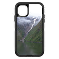 Tracy Arm Fjord Waterfall OtterBox Defender Case for iPhone & Galaxy, view 2