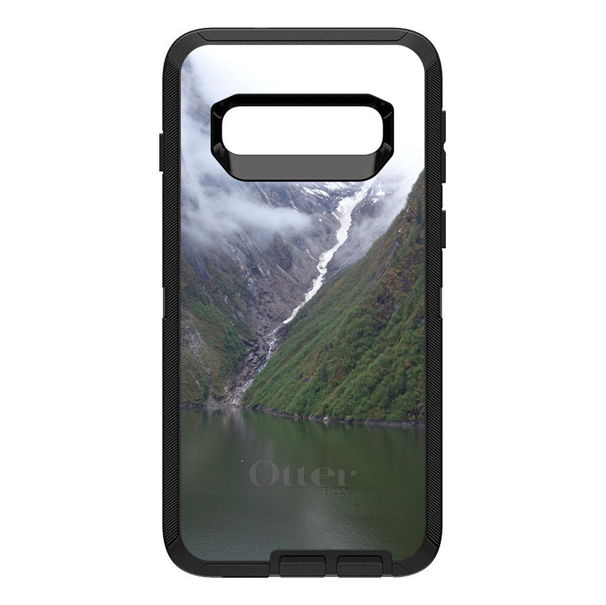 Tracy Arm Fjord Waterfall OtterBox Defender Case for iPhone & Galaxy, view 9