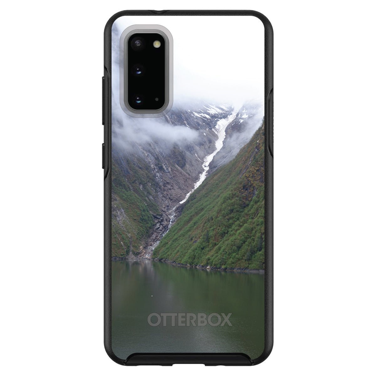 Tracy Arm Fjord Waterfall OtterBox Symmetry Case for iPhone & Galaxy, view 5