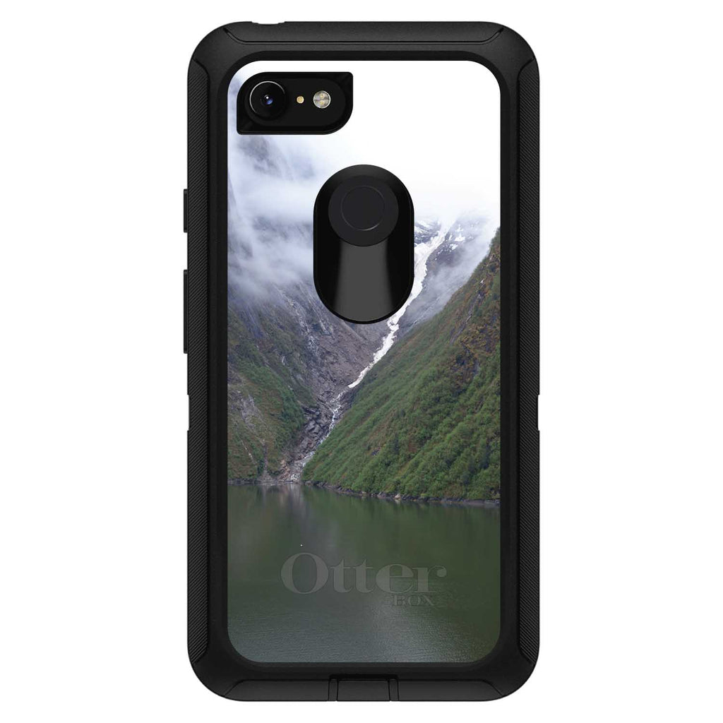 Tracy Arm Fjord Waterfall OtterBox Defender Case for iPhone & Galaxy, view 18