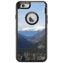 DistinctInk™ OtterBox Defender Series Case for Apple iPhone / Samsung Galaxy / Google Pixel - Skagway Alaska Mountains