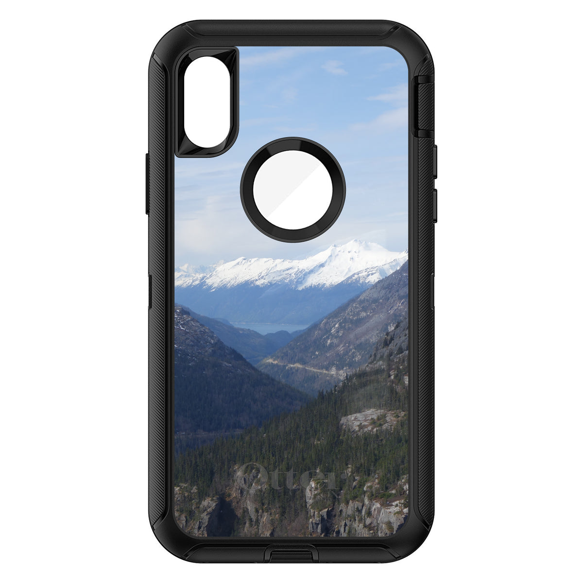 Skagway Alaska Mountains OtterBox Defender Case for iPhone & Galaxy, view 3