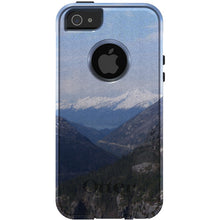 DistinctInk™ OtterBox Commuter Series Case for Apple iPhone or Samsung Galaxy - Skagway Alaska Mountains