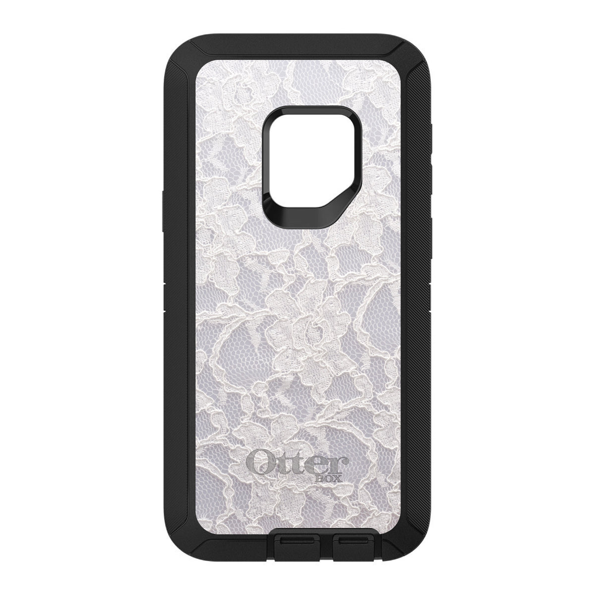 White Lace Wedding OtterBox Defender Case for iPhone & Galaxy, view 11