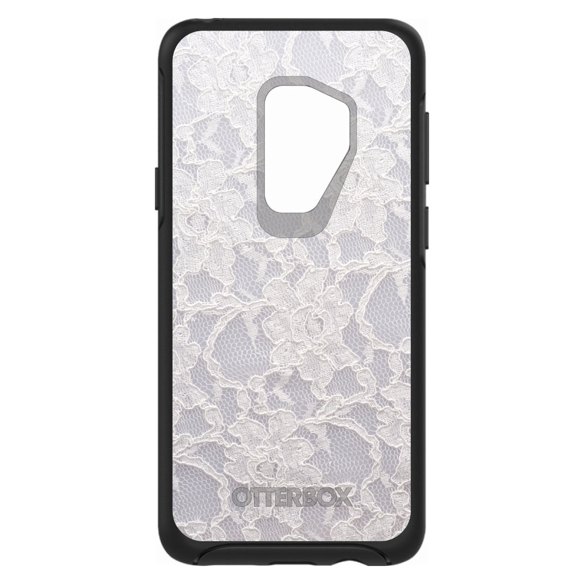 White Lace Wedding OtterBox Symmetry Case for iPhone & Galaxy, view 9