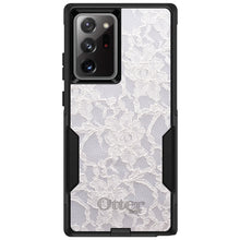 DistinctInk™ OtterBox Commuter Series Case for Apple iPhone or Samsung Galaxy - White Lace Wedding