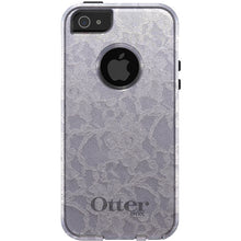 DistinctInk™ OtterBox Commuter Series Case for Apple iPhone or Samsung Galaxy - White Lace Wedding