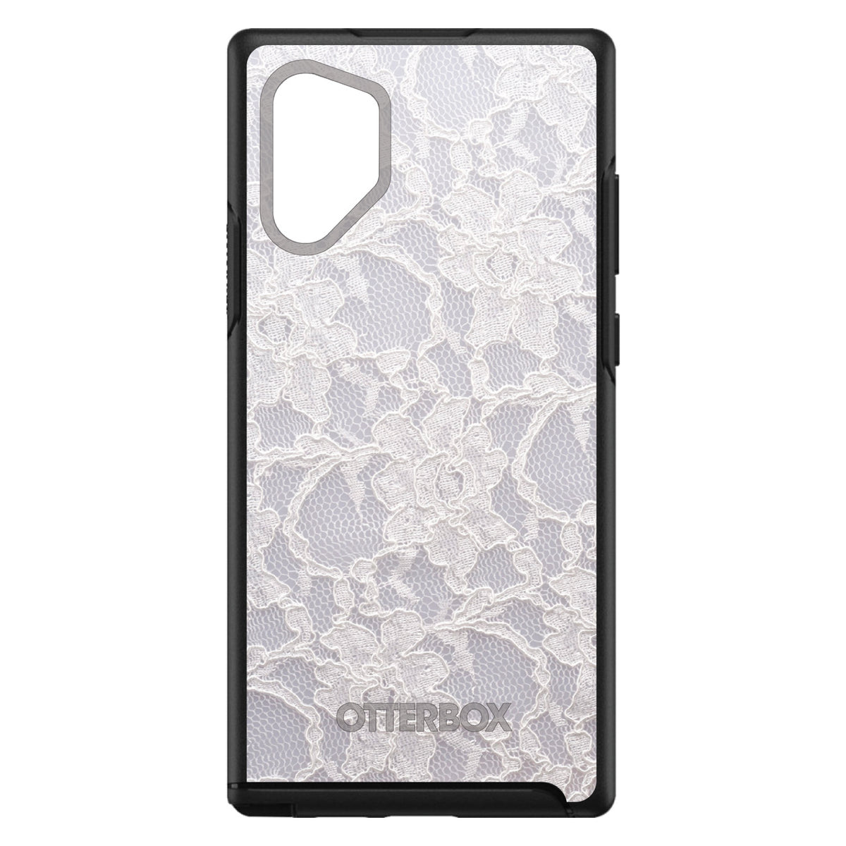 White Lace Wedding OtterBox Symmetry Case for iPhone & Galaxy, view 11