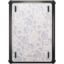 DistinctInk™ OtterBox Defender Series Case for Apple iPad / iPad Pro / iPad Air / iPad Mini - White Lace Wedding