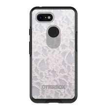 DistinctInk™ OtterBox Symmetry Series Case for Apple iPhone / Samsung Galaxy / Google Pixel - White Lace Wedding