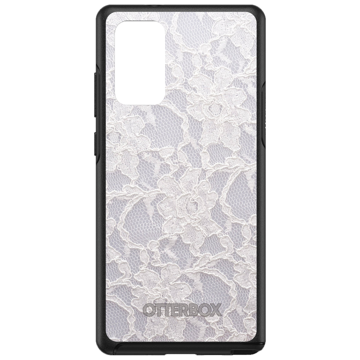 White Lace Wedding OtterBox Symmetry Case for iPhone & Galaxy, view 10