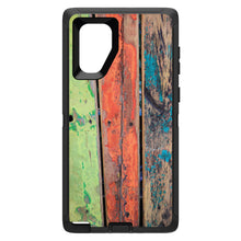 DistinctInk™ OtterBox Defender Series Case for Apple iPhone / Samsung Galaxy / Google Pixel - Rough Painted Wood