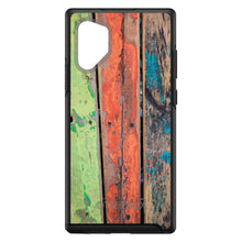 DistinctInk™ OtterBox Symmetry Series Case for Apple iPhone / Samsung Galaxy / Google Pixel - Rough Painted Wood