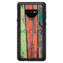 DistinctInk™ OtterBox Commuter Series Case for Apple iPhone or Samsung Galaxy - Rough Painted Wood