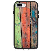 DistinctInk™ OtterBox Symmetry Series Case for Apple iPhone / Samsung Galaxy / Google Pixel - Rough Painted Wood