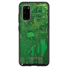 DistinctInk™ OtterBox Symmetry Series Case for Apple iPhone / Samsung Galaxy / Google Pixel - Green Circuit Board