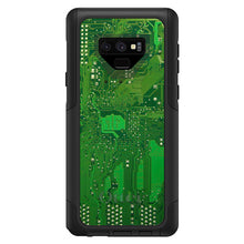 DistinctInk™ OtterBox Commuter Series Case for Apple iPhone or Samsung Galaxy - Green Circuit Board
