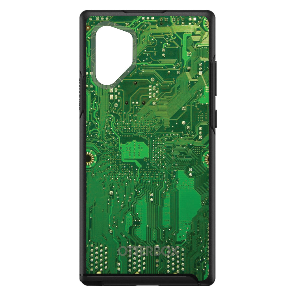 Green Circuit Board OtterBox Symmetry Case for iPhone & Galaxy, view 12