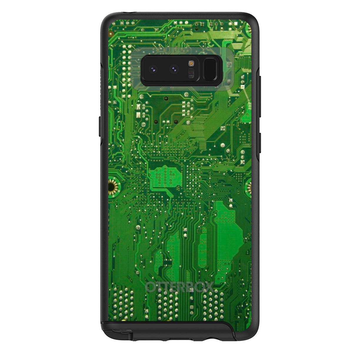 Green Circuit Board OtterBox Symmetry Case for iPhone & Galaxy, view 14
