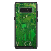 DistinctInk™ OtterBox Symmetry Series Case for Apple iPhone / Samsung Galaxy / Google Pixel - Green Circuit Board