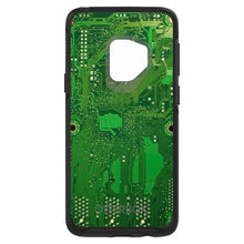 DistinctInk™ OtterBox Symmetry Series Case for Apple iPhone / Samsung Galaxy / Google Pixel - Green Circuit Board