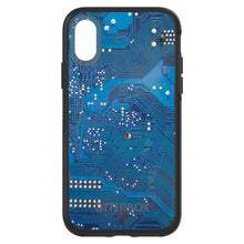 DistinctInk™ OtterBox Symmetry Series Case for Apple iPhone / Samsung Galaxy / Google Pixel - Blue Circuit Board