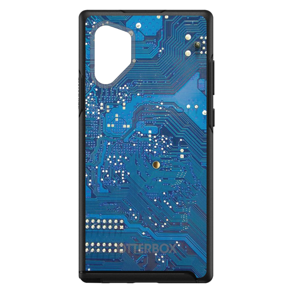 Blue Circuit Board OtterBox Symmetry Case for iPhone & Galaxy, view 12