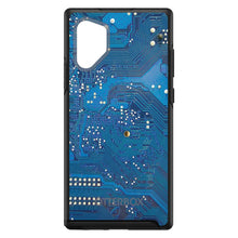 DistinctInk™ OtterBox Symmetry Series Case for Apple iPhone / Samsung Galaxy / Google Pixel - Blue Circuit Board
