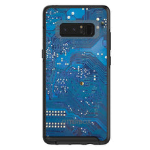 DistinctInk™ OtterBox Symmetry Series Case for Apple iPhone / Samsung Galaxy / Google Pixel - Blue Circuit Board