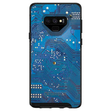 DistinctInk™ OtterBox Symmetry Series Case for Apple iPhone / Samsung Galaxy / Google Pixel - Blue Circuit Board