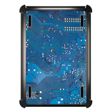 DistinctInk™ OtterBox Defender Series Case for Apple iPad / iPad Pro / iPad Air / iPad Mini - Blue Circuit Board