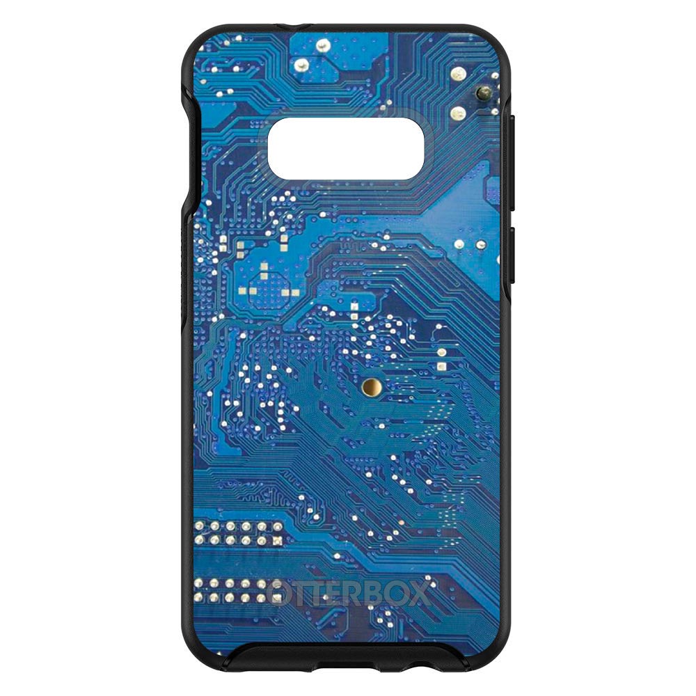 Blue Circuit Board OtterBox Symmetry Case for iPhone & Galaxy, view 7