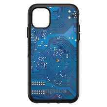 DistinctInk™ OtterBox Symmetry Series Case for Apple iPhone / Samsung Galaxy / Google Pixel - Blue Circuit Board