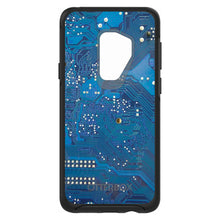 DistinctInk™ OtterBox Symmetry Series Case for Apple iPhone / Samsung Galaxy / Google Pixel - Blue Circuit Board