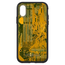 DistinctInk™ OtterBox Symmetry Series Case for Apple iPhone / Samsung Galaxy / Google Pixel - Yellow Circuit Board