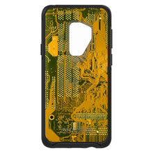 DistinctInk™ OtterBox Symmetry Series Case for Apple iPhone / Samsung Galaxy / Google Pixel - Yellow Circuit Board
