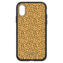 DistinctInk™ OtterBox Symmetry Series Case for Apple iPhone / Samsung Galaxy / Google Pixel - Beige Tan Brown Cheetah Skin Spots