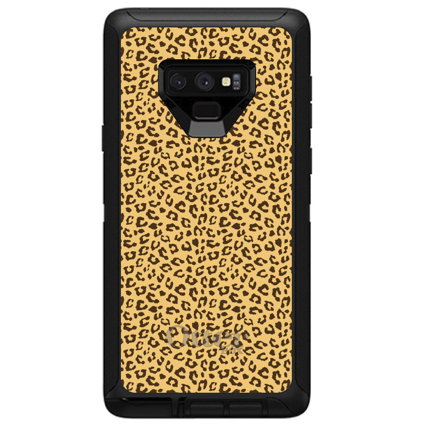 Beige Tan Brown Cheetah Skin Spots OtterBox Defender Case for iPhone & Galaxy, view 13